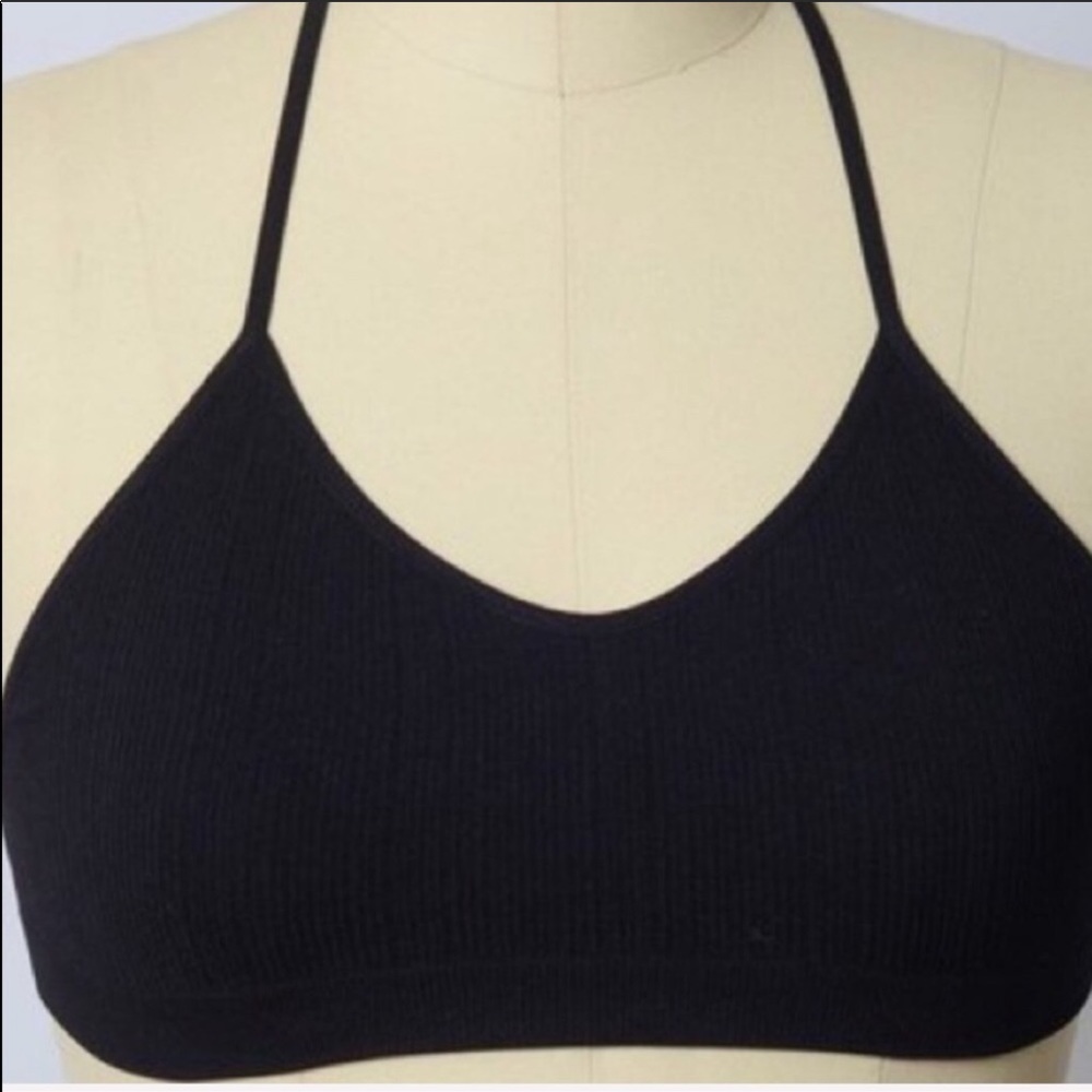 October Love Black Strappy Bra - Picture 5 of 8